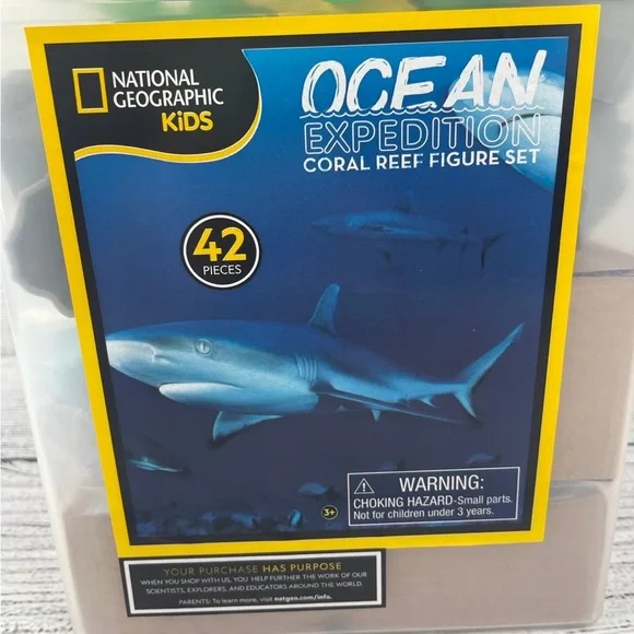 Just Play National Geographic Kids Ocean Expedition Coral Reef Figure Set 42pcs - Picture 3 of 8